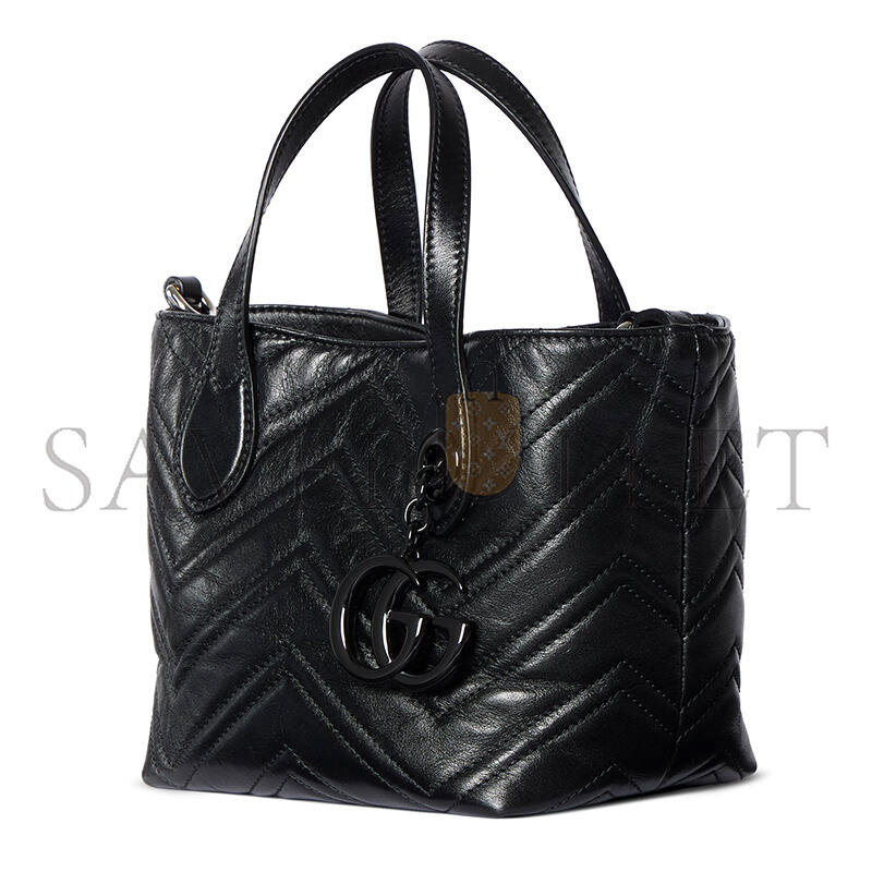 GUCCI GG MARMONT SMALL TOTE BAG 855391 (17.5*17*12.5cm)